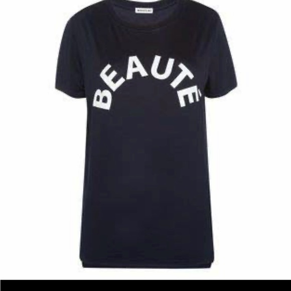 Whistles - beauté t-shirt (navy) - Picture 3 of 3